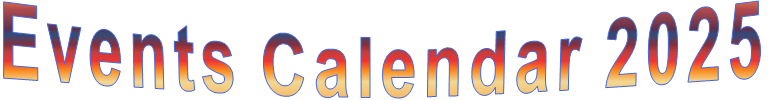 Events Calendar 2025 